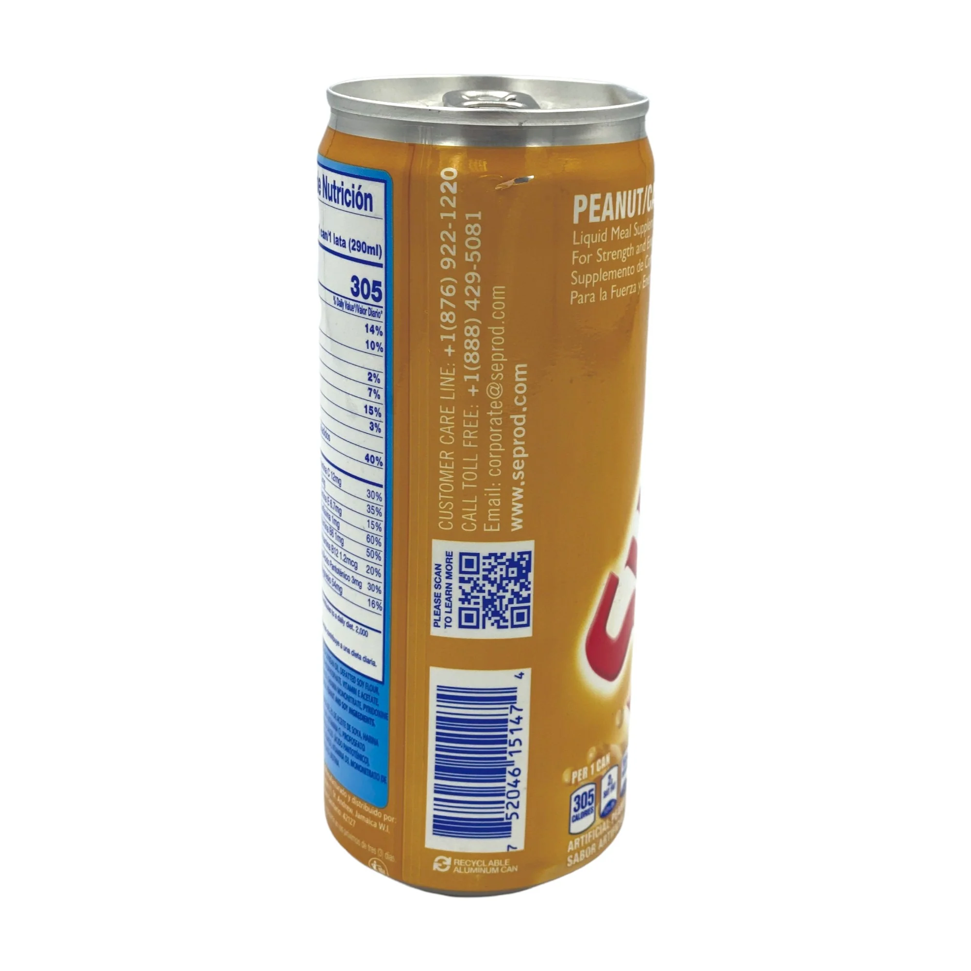 Supligen Peanut Liquid Meal Supplement 9.8 Fl Oz - Image 2