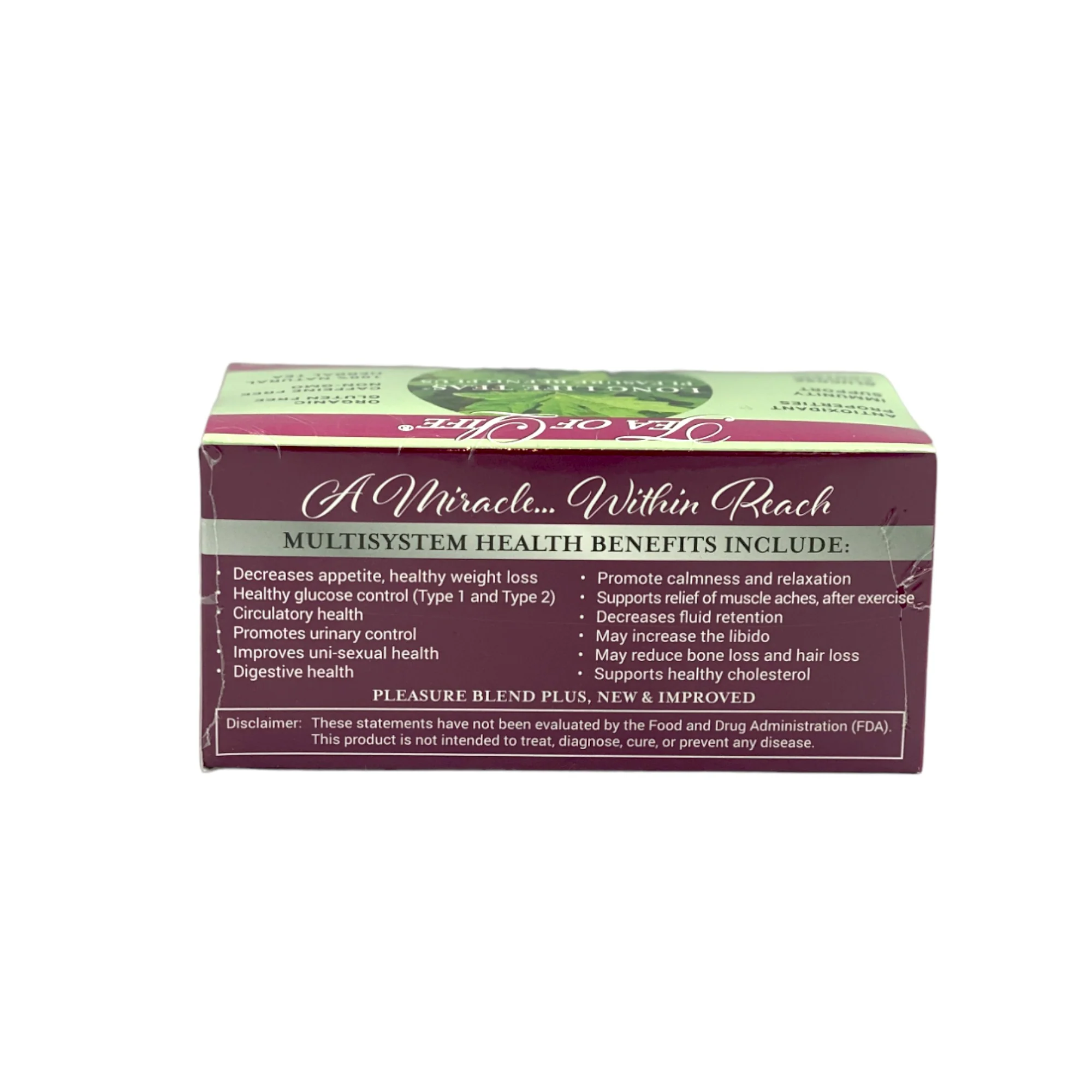 Tea Of Life Pleasure Blend Plus Tea 1.9 Oz - Image 3