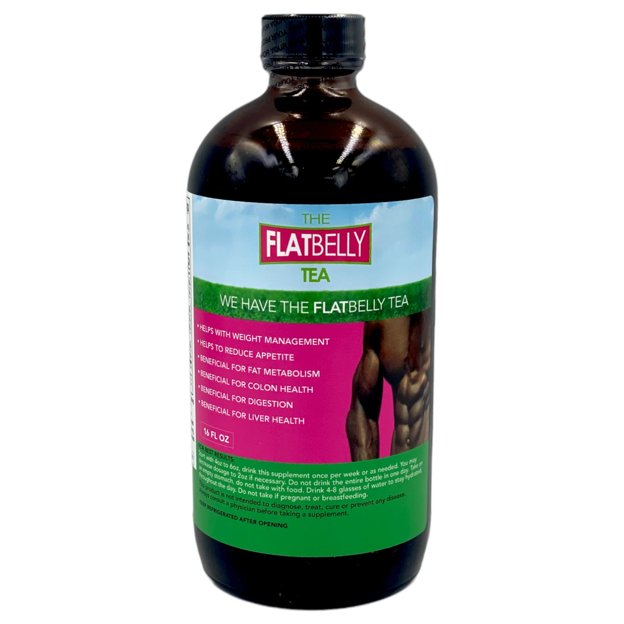 The Flatbelly Tea 16 Oz - Image 3