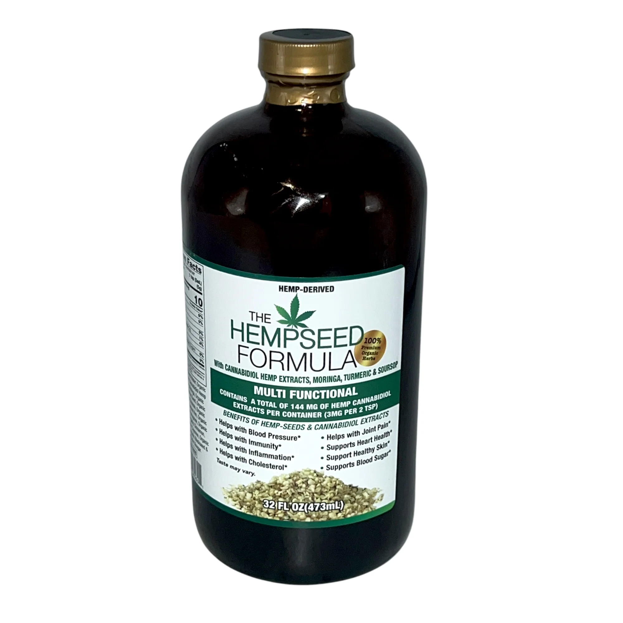 The Hempseed Tonic 32 Oz
