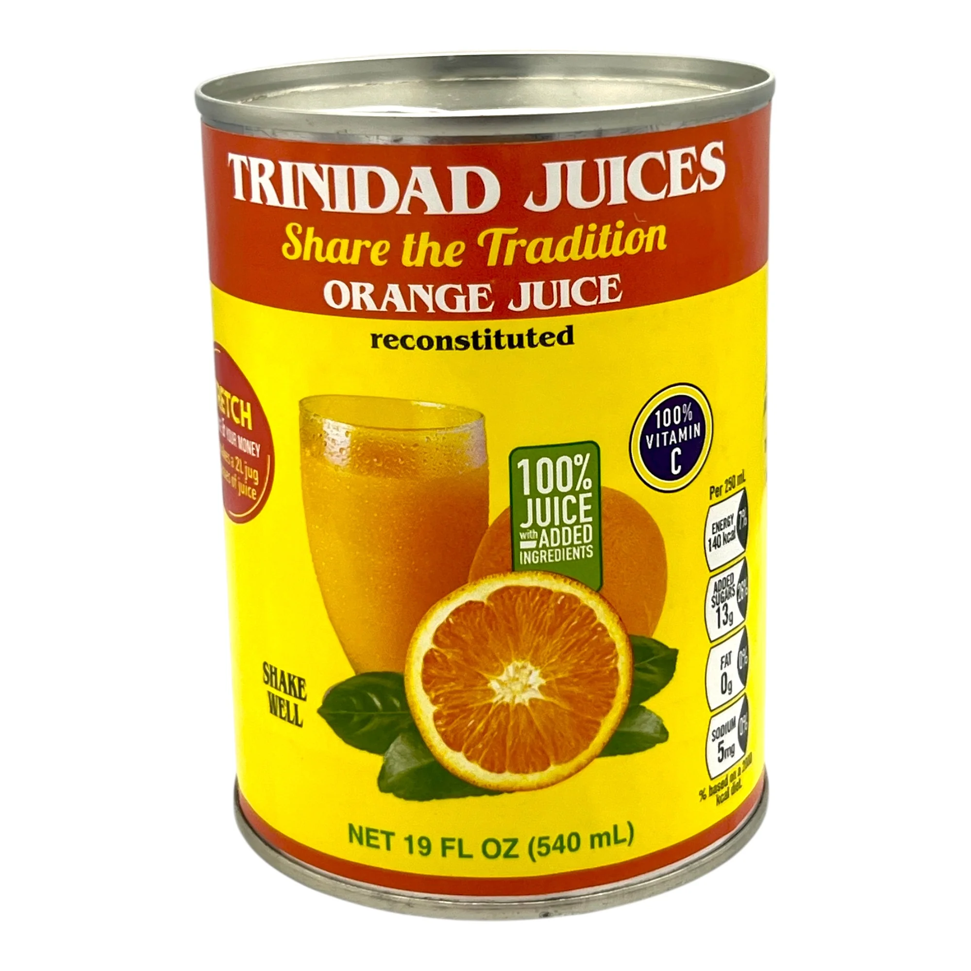 Trinidad Orange Juice 19 Oz