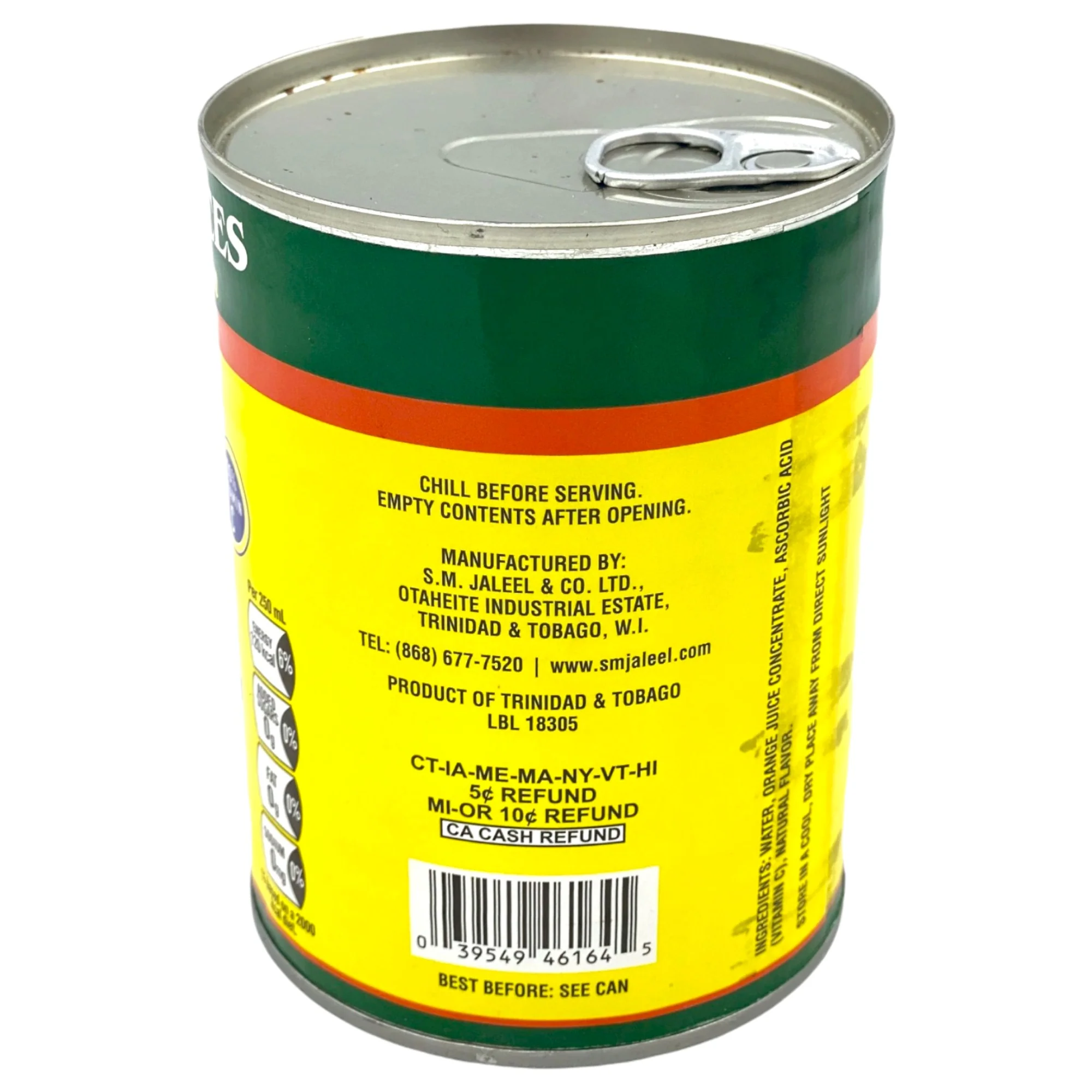 Trinidad Orange Juice Unsweetened 19 Oz - Image 3