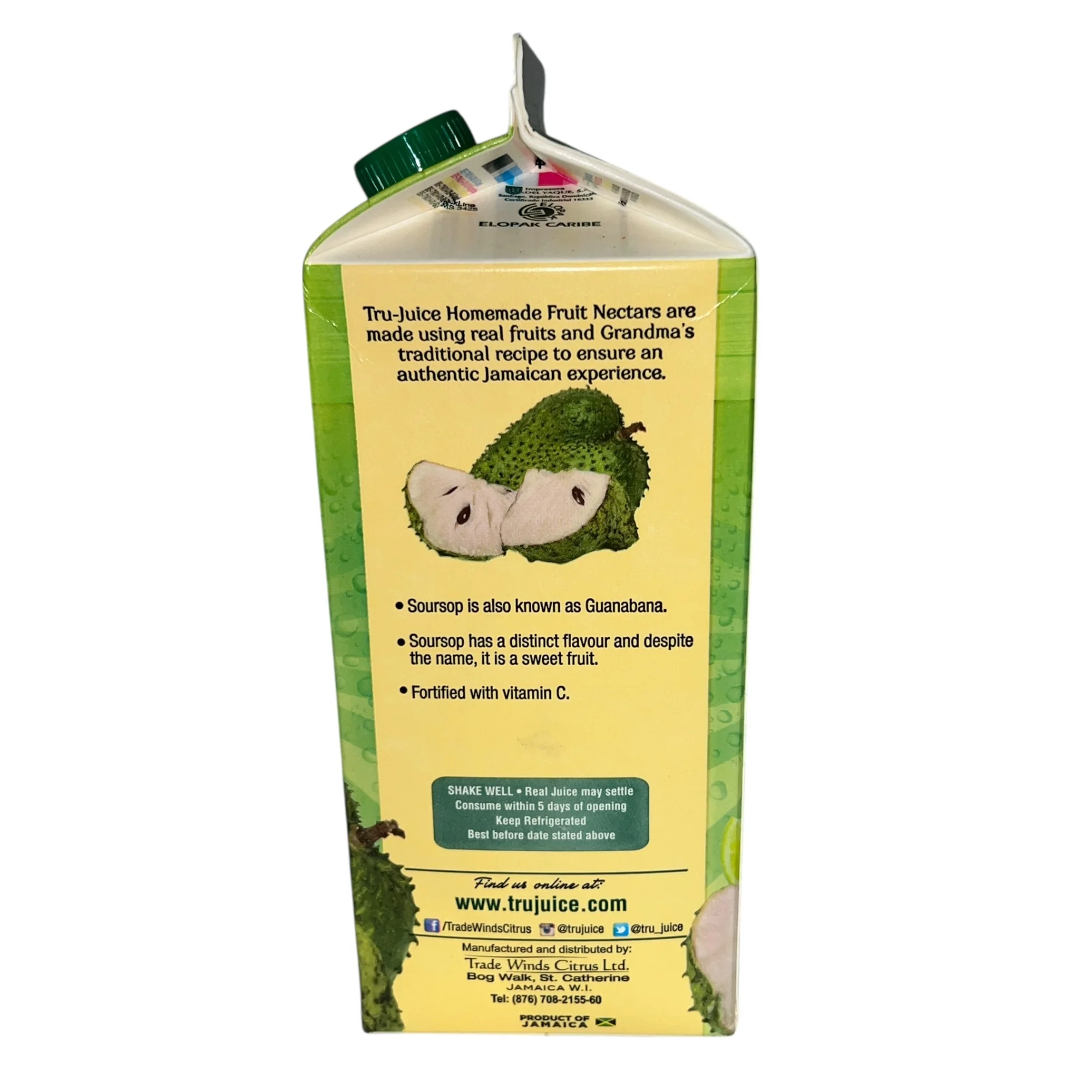 Tru Juice Soursop 1 Liter - Image 3