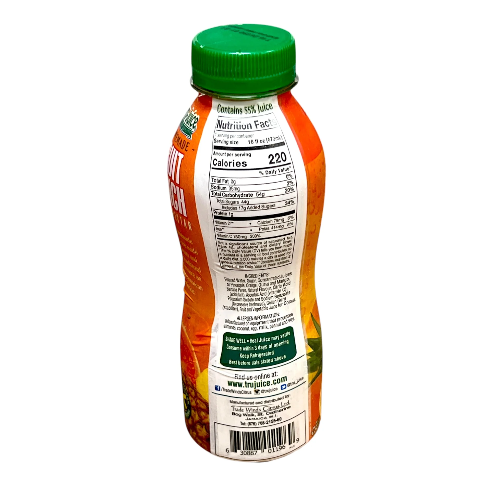 Tru Juice Fruit Punch Tetra - Image 2