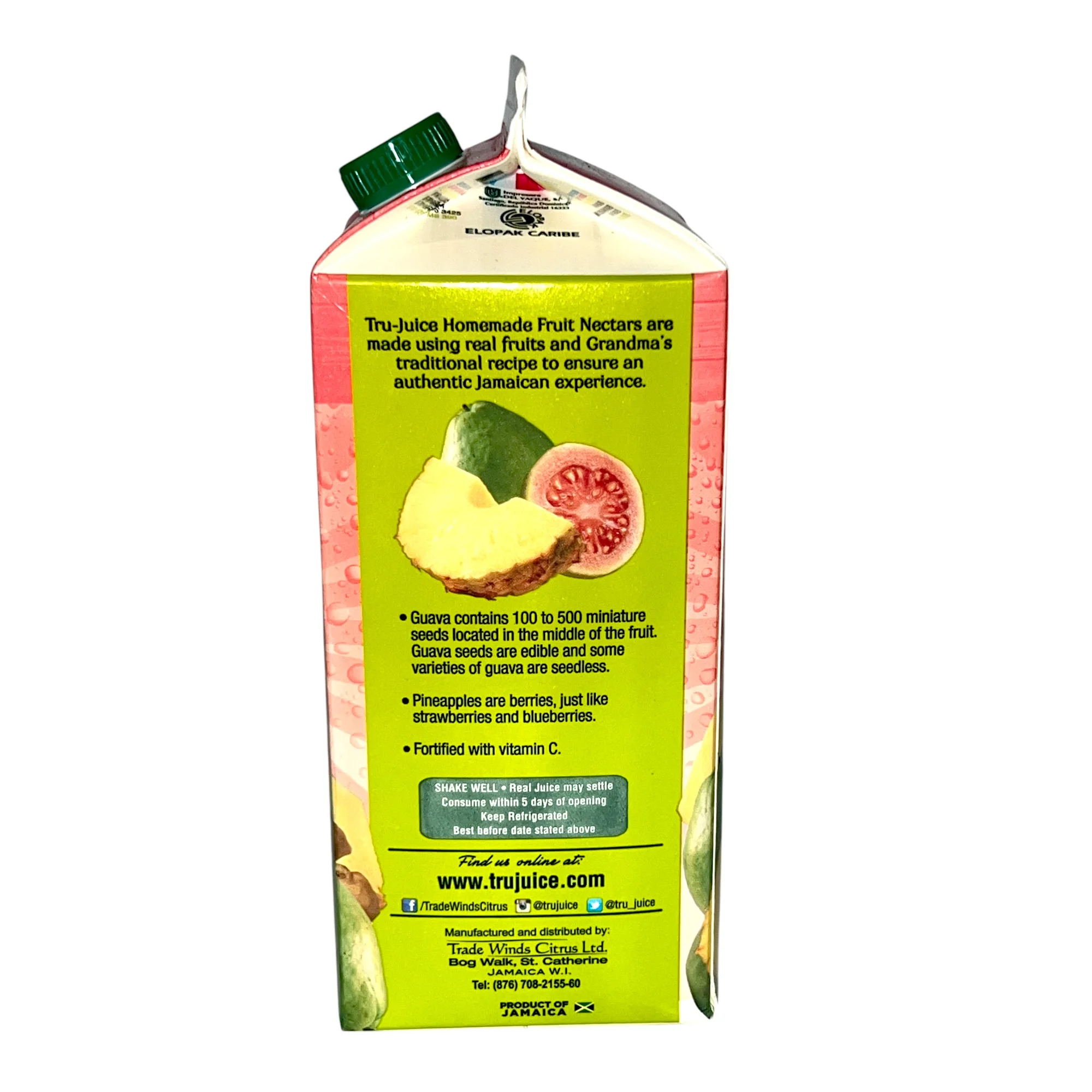 Tru Juice Guava Pineapple 59 Oz  (1.75 L) - Image 2