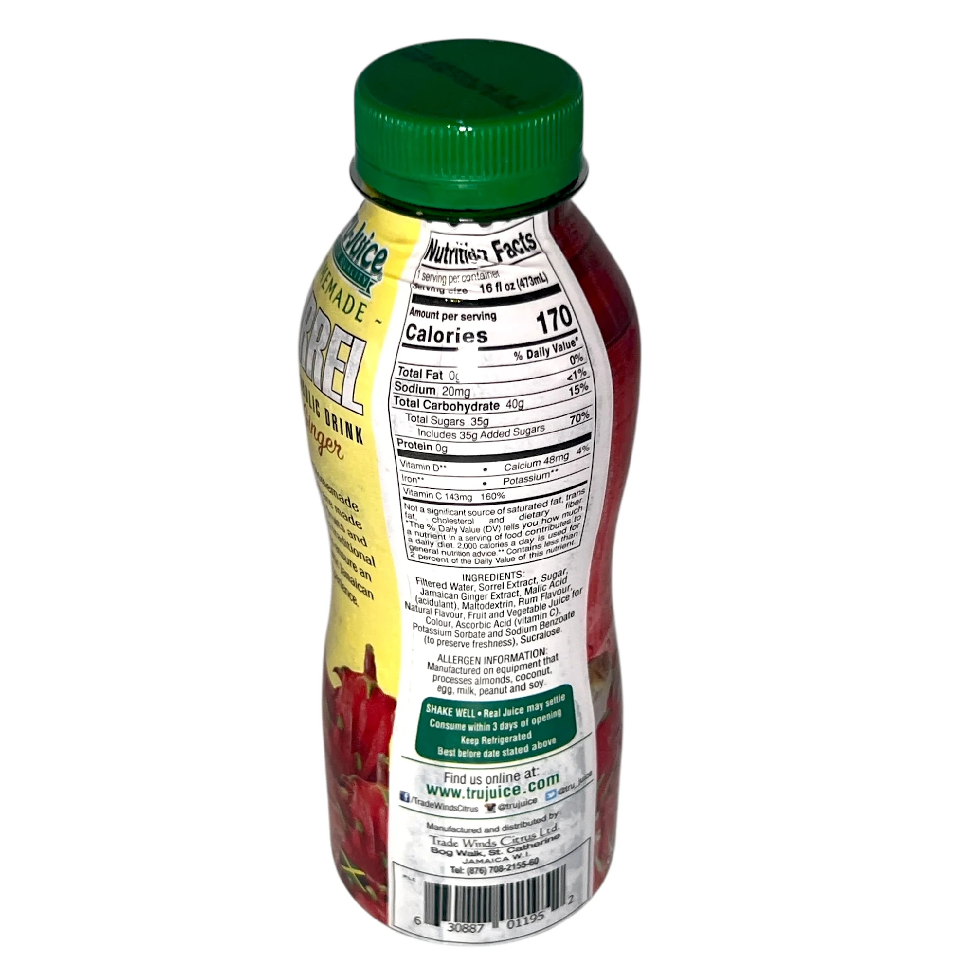 Tru-Juice Sorrel 475 ML - Image 3