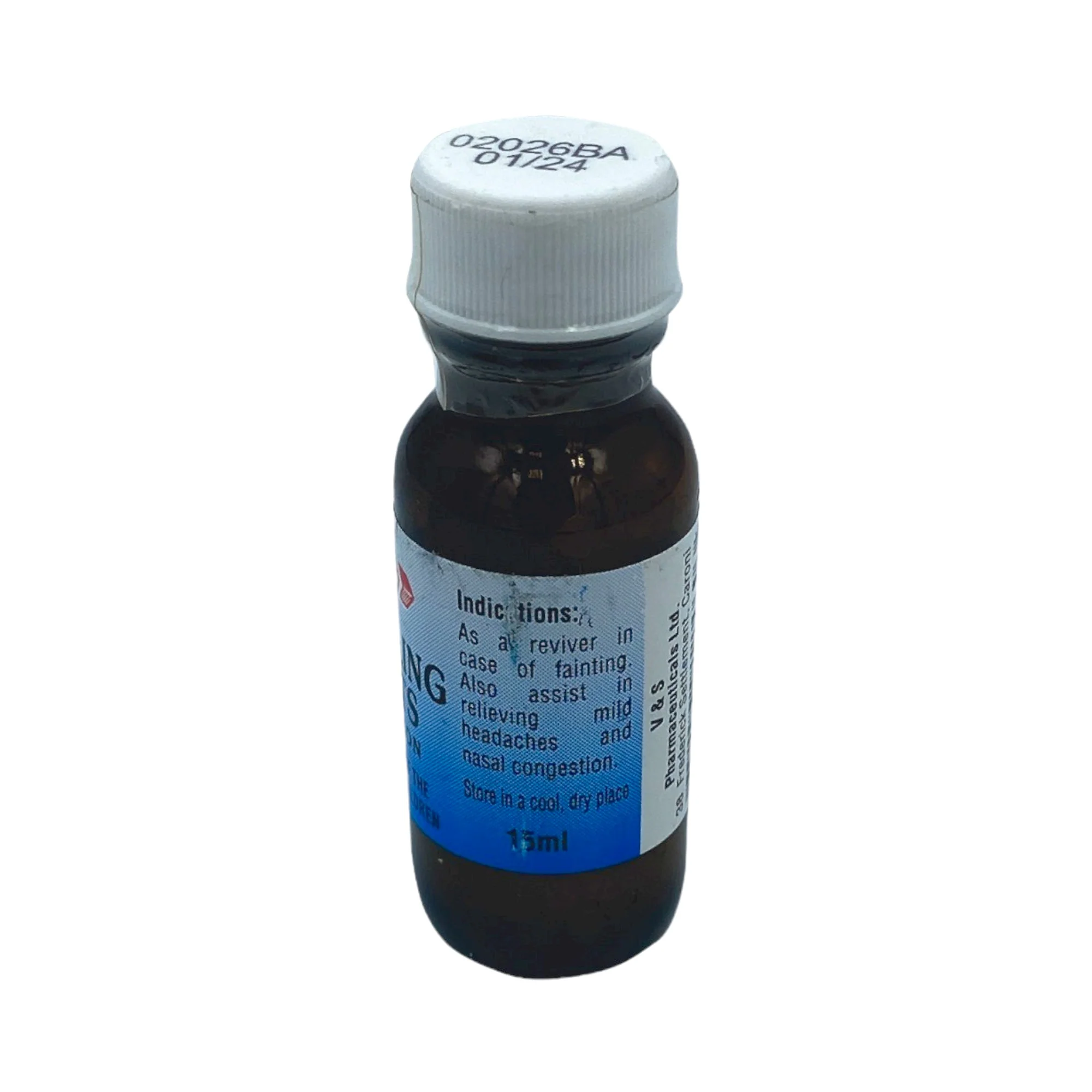 V&S Smelling Salts 15Ml (.50 Oz) - Image 3