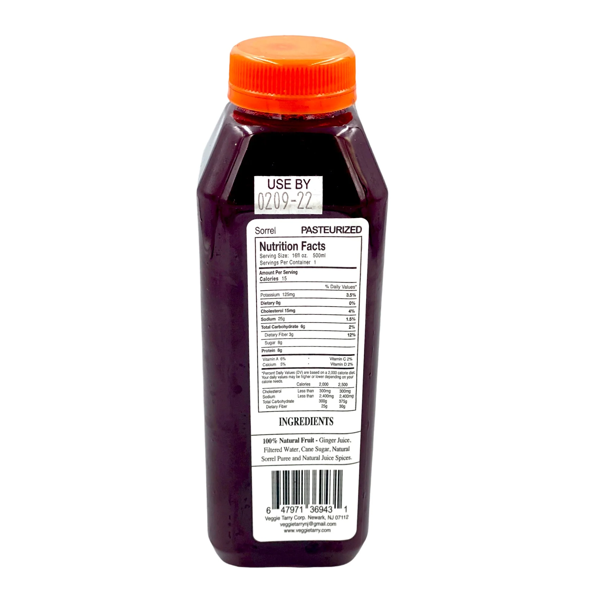Veggie-Tarry Sorrel Punch 16 Fl Oz - Image 2