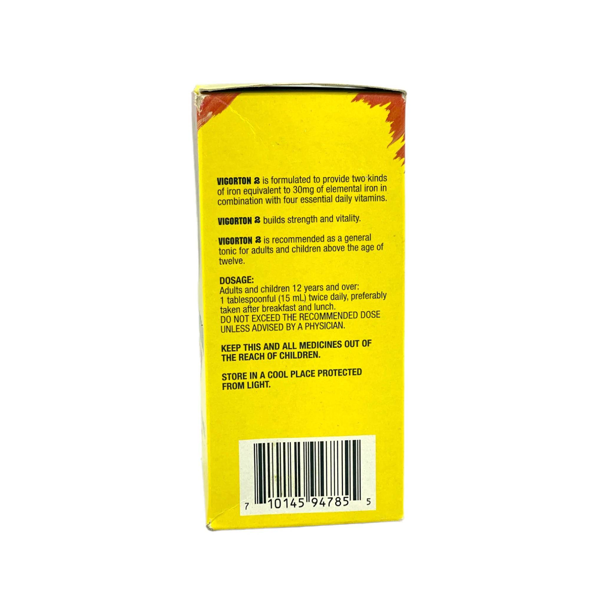 Vigorton 2 Iron & Vitamin Tonic 230 Ml - Image 2