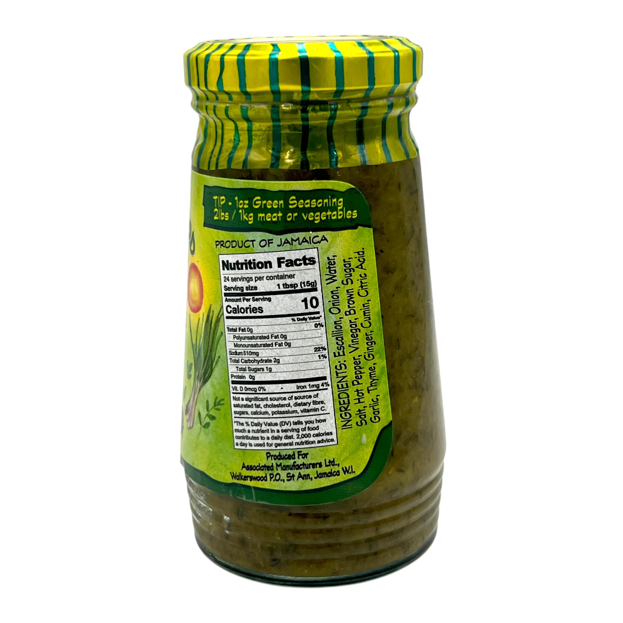 Walkerswood Green Seasoning 10 Oz. (280 G) - Image 3