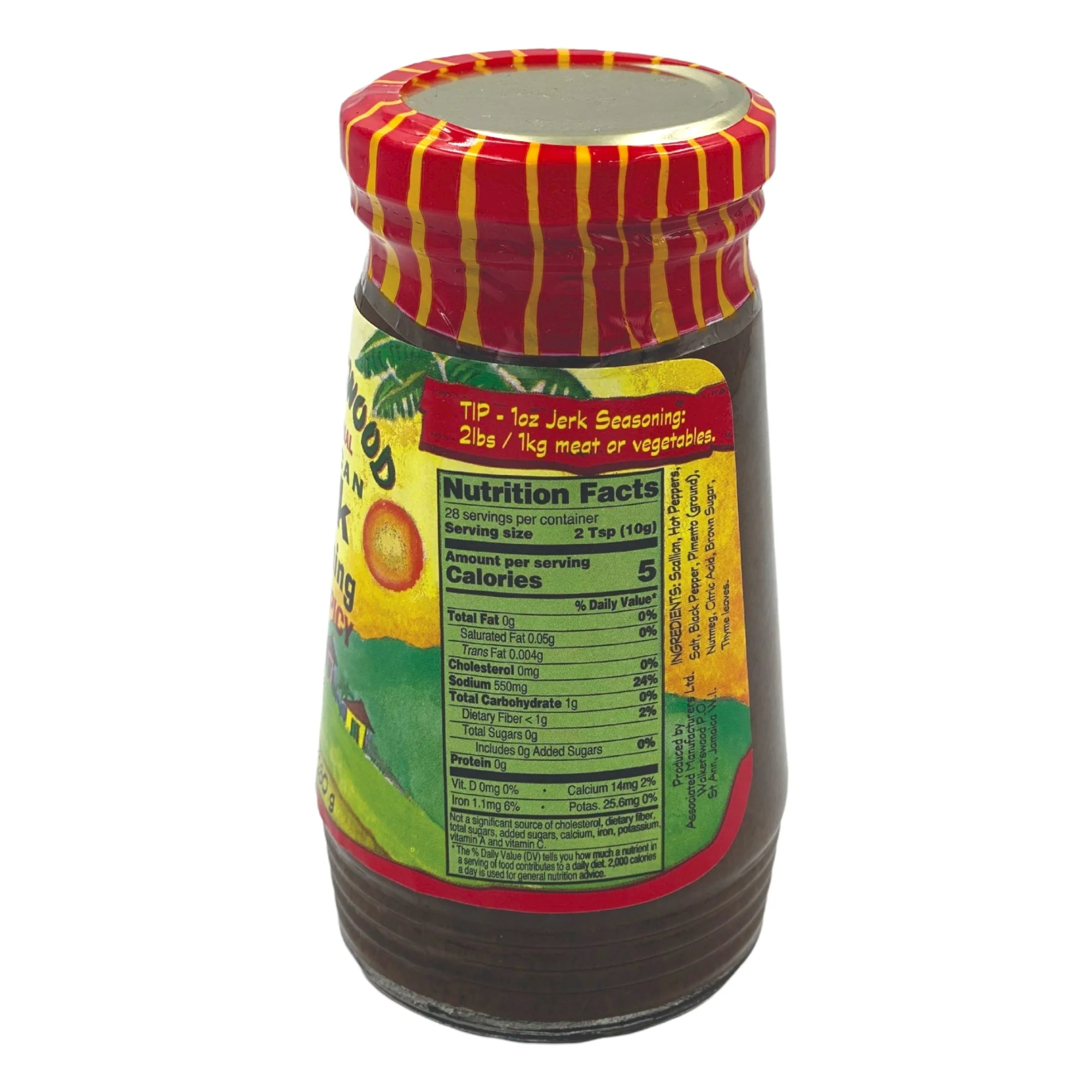 Walkerswood Jerk Seasoning Hot & Spicy 10 Oz (280 G) - Image 3