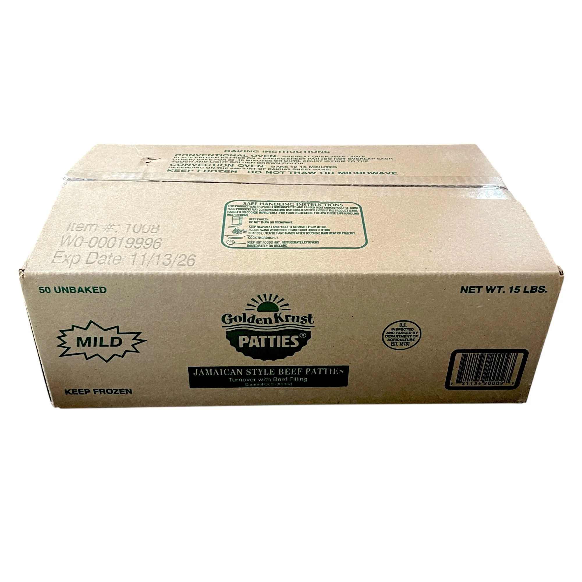 Golden Krust Bakery Patty - Wholesale - Image 2