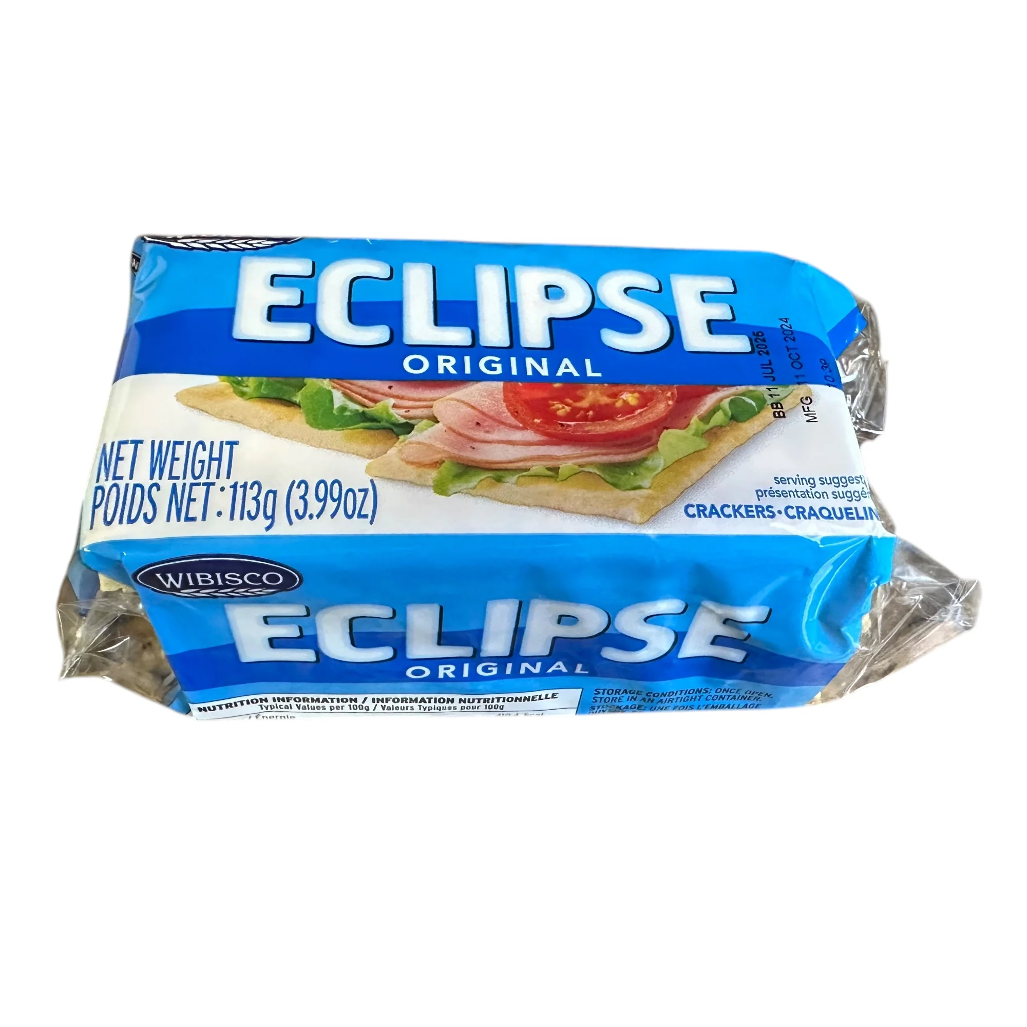 Wibisco Eclipse Crackers Original 3.99 Oz (133 G)