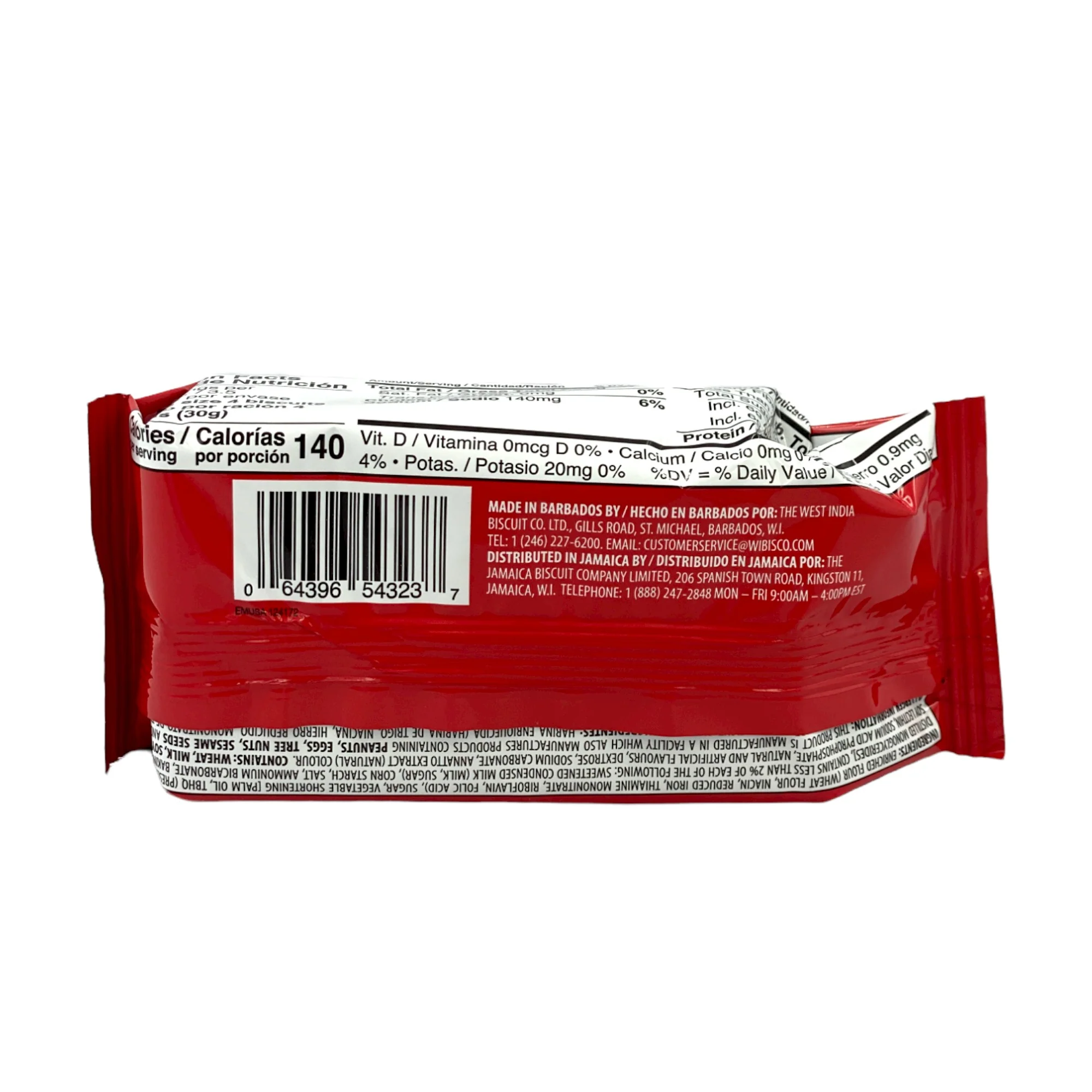 Wibisco Shirley Biscuits 3.7 Oz (105 G) - Image 2