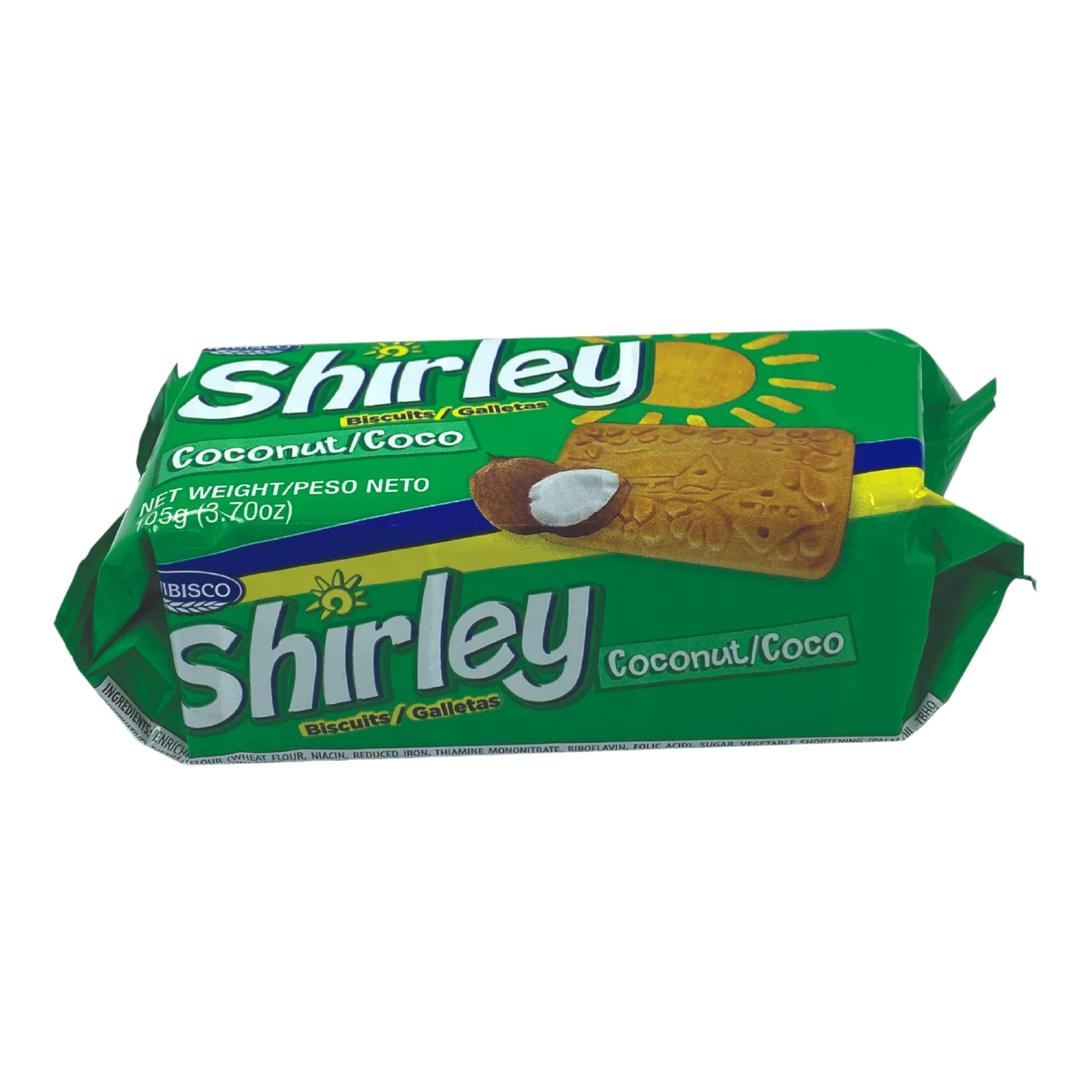 Wibisco Shirley Coconut Biscuits 3.70 Oz - Image 2