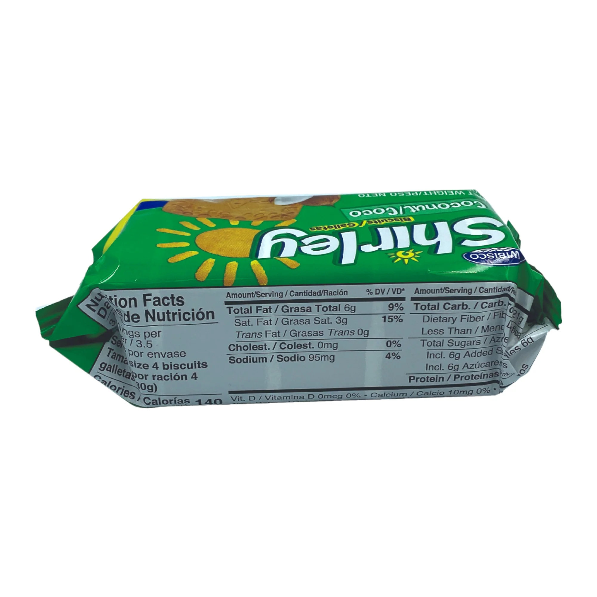 Wibisco Shirley Coconut Biscuits 3.70 Oz - Image 3