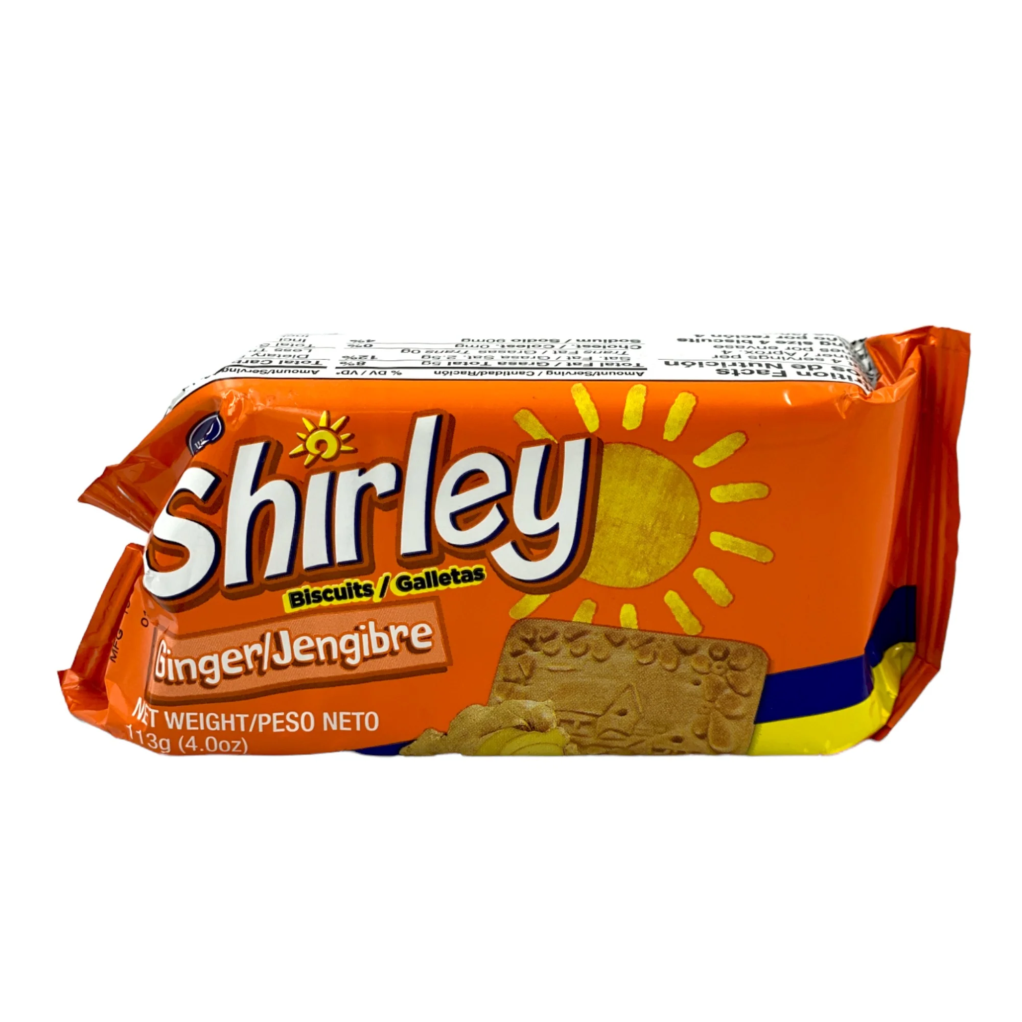 Wibisco Shirley Ginger Biscuit 4 Oz.