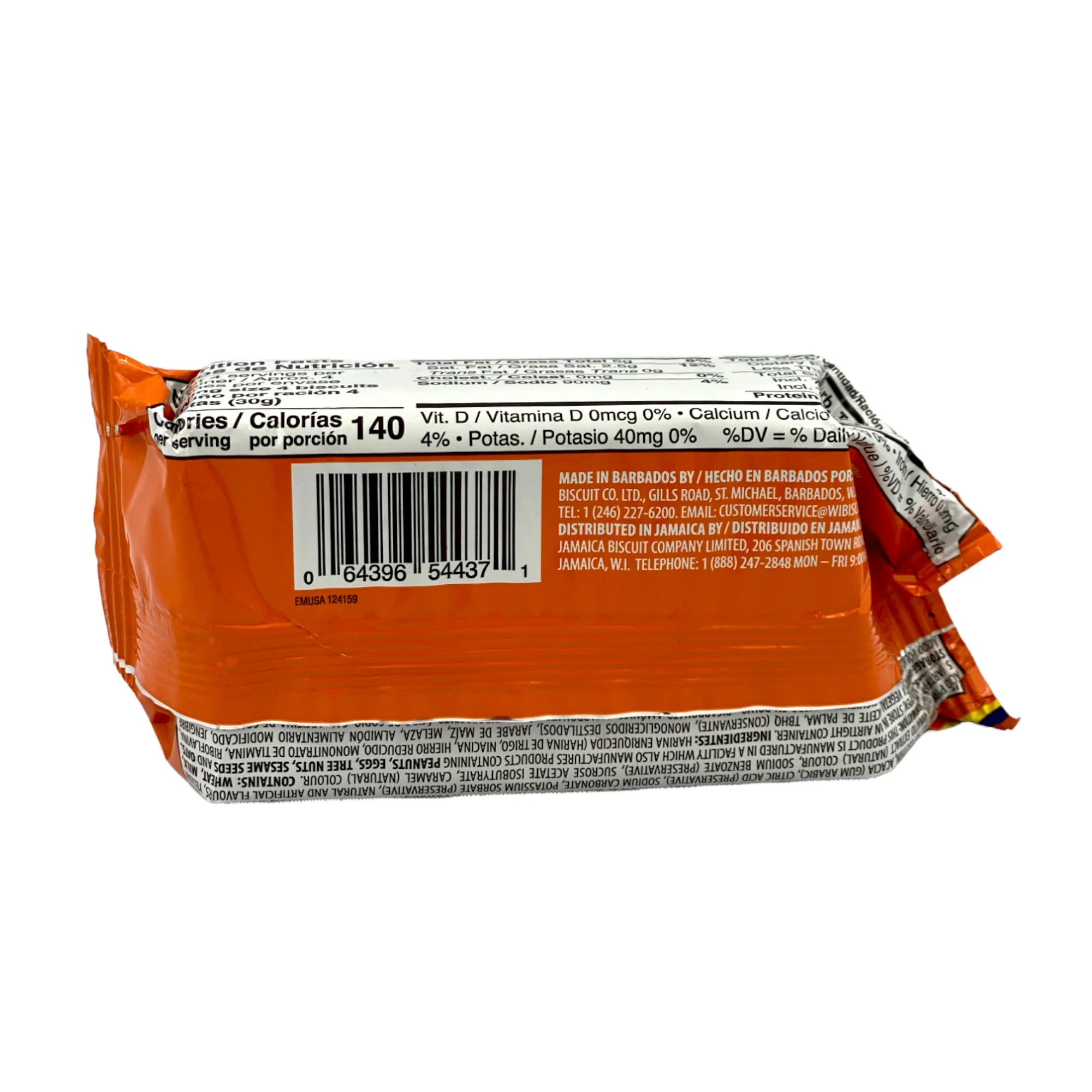 Wibisco Shirley Ginger Biscuit 4 Oz. - Image 2