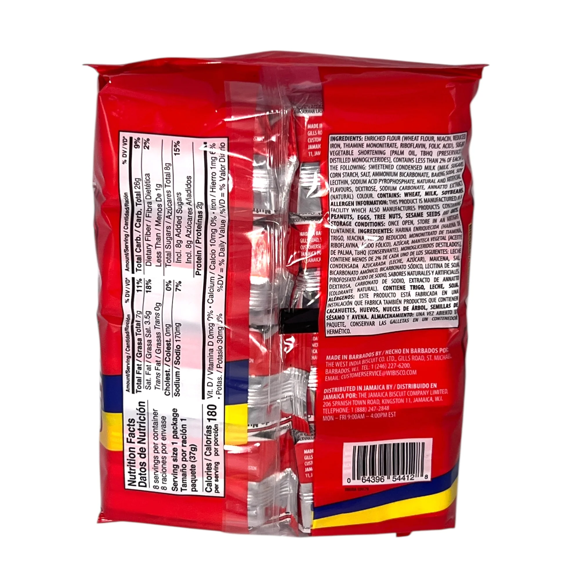 Wibisco Shirley Ginger Biscuits (8 Pack) 10.44 Oz (296 G) (Copy) - Image 2